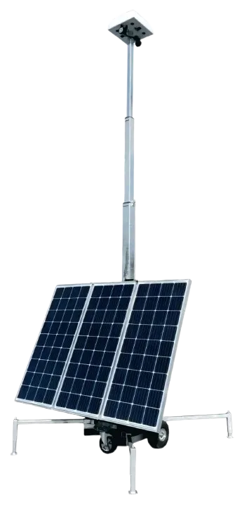 Quantum Solar-Powered CCTV Tower